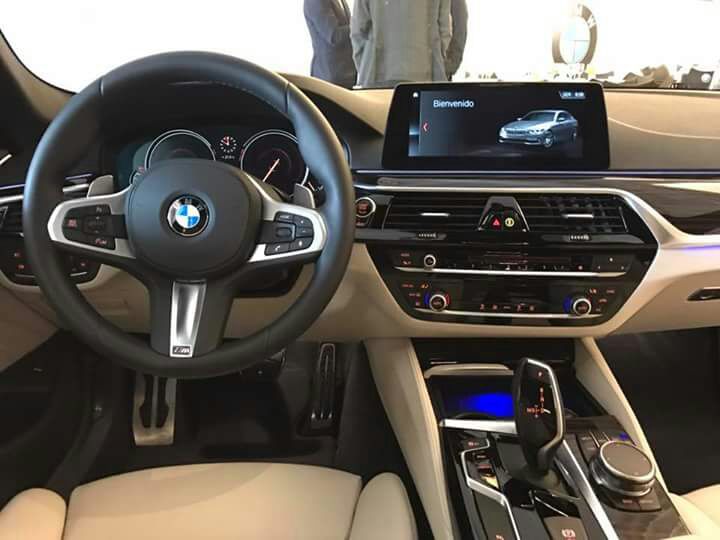 Interior del BMW serie 5