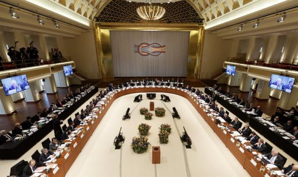 Reunión de ministros de Finanzas del G20 en Baden-Baden (Alemania)