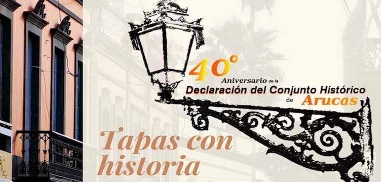 Cartel del Concurso de Tapas con historia de Arucas
