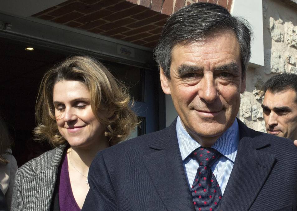 François Fillon y Caroline Morand