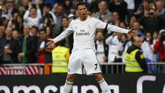 Cristiano Ronaldo celebrando un gol