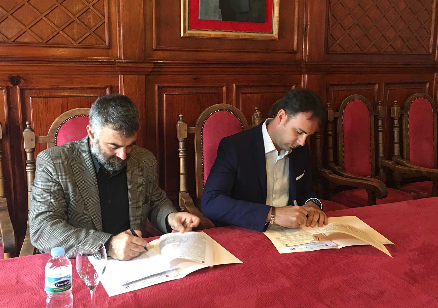 Firma del Convenio de San Sebastián de La Gomera con la ULL