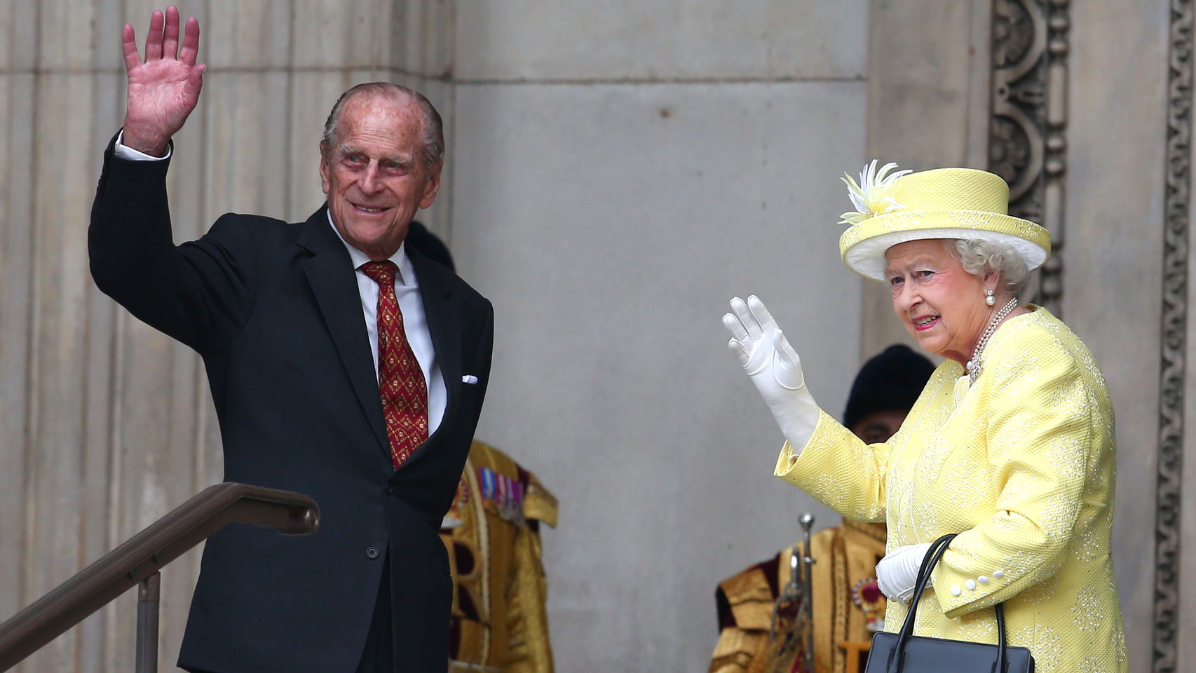 La Reina Isabel II y el Duque de Edimburgo