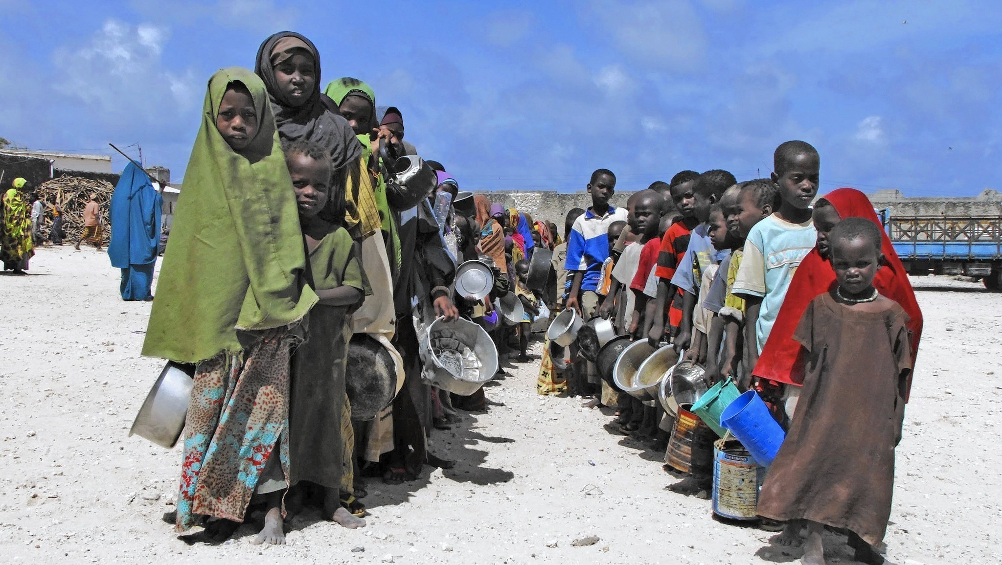 Niños de Somalia
