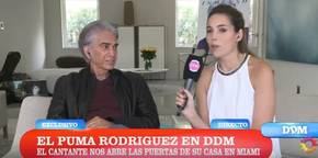 José Luis Rodríguez 'El Puma' en una entrevista