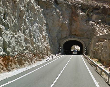 Túnel de Tiritaña en Mogán
