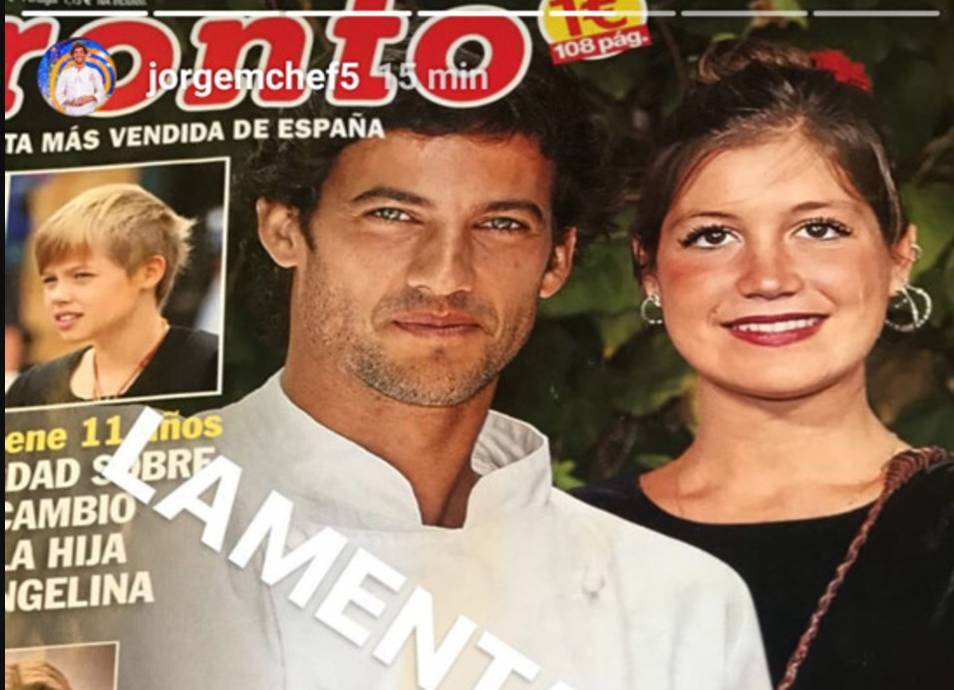Miri y Jorge en la portada de la revista Pronto