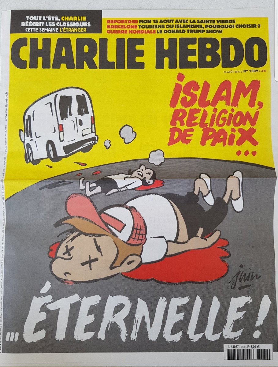 Portada de la revista Charlie Hebdo