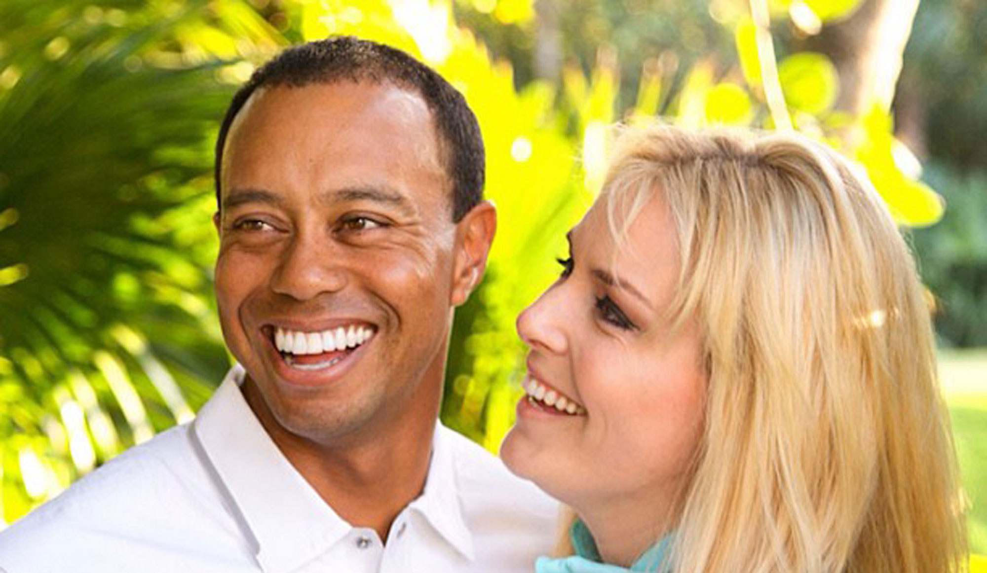 Tiger Woods y Lindsey Vonn 
