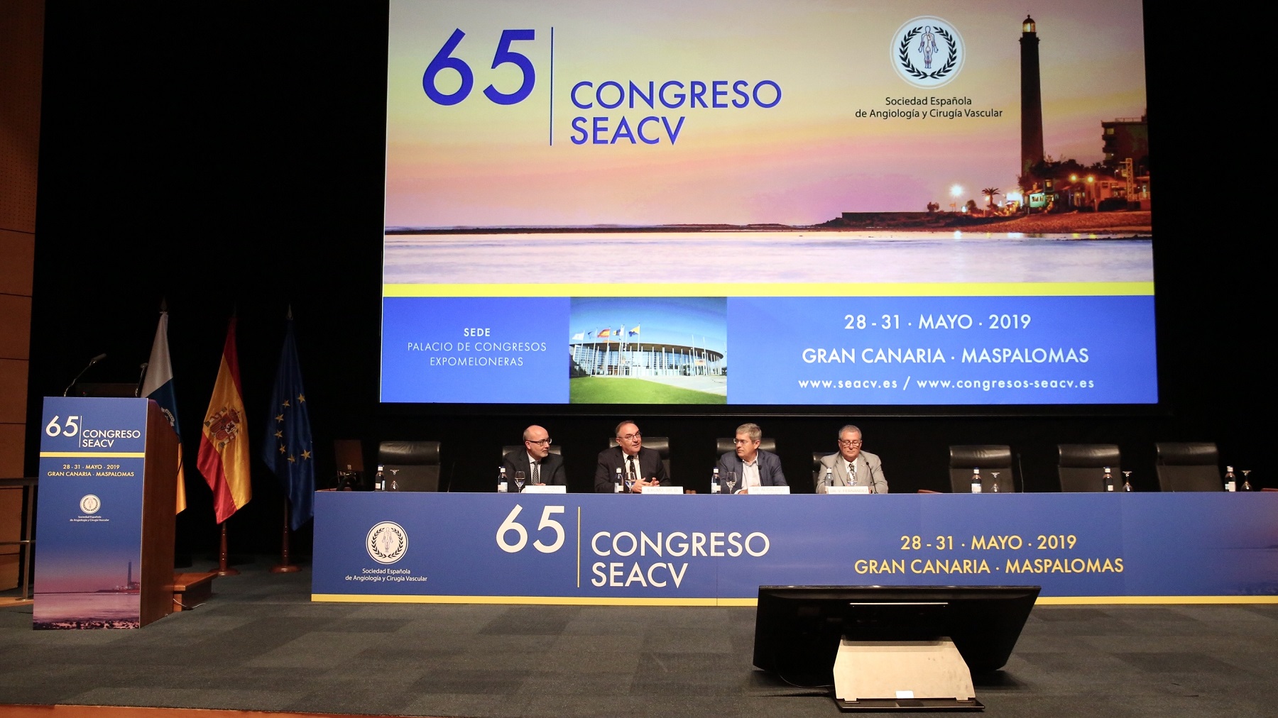 Inauguración del Congreso Nacional de la Sociedad Española de Angiología y Cirugía Vascular