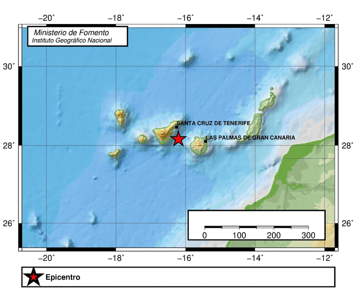 Ubicación del sismo