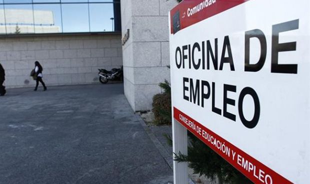 Cartel de oficina de Empleo