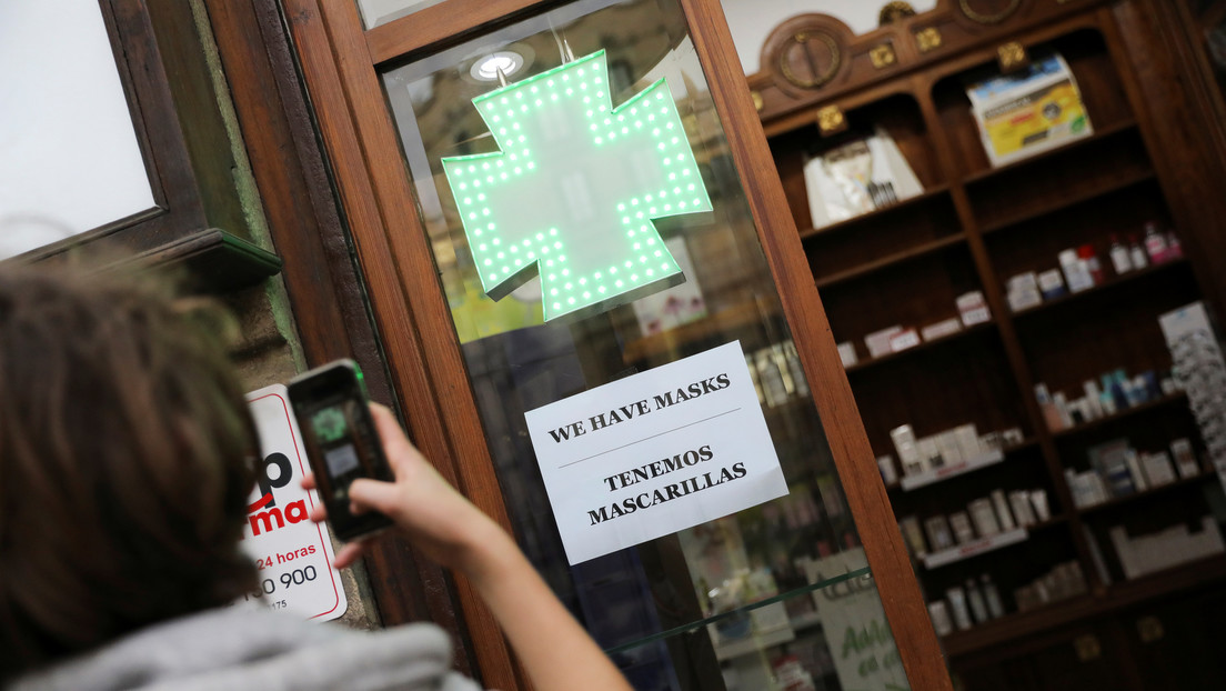 Venta de mascarillas en Farmacias