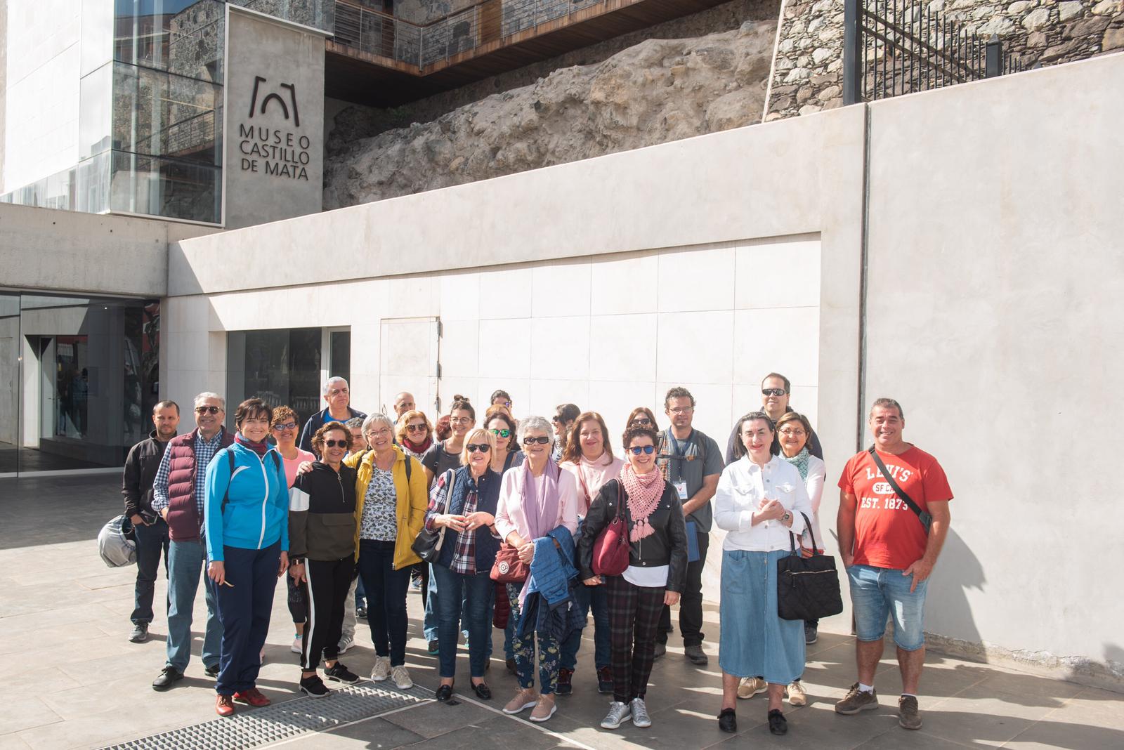 Visita guiada del Cabildo de Gran Canaria al Castillo de Mata 