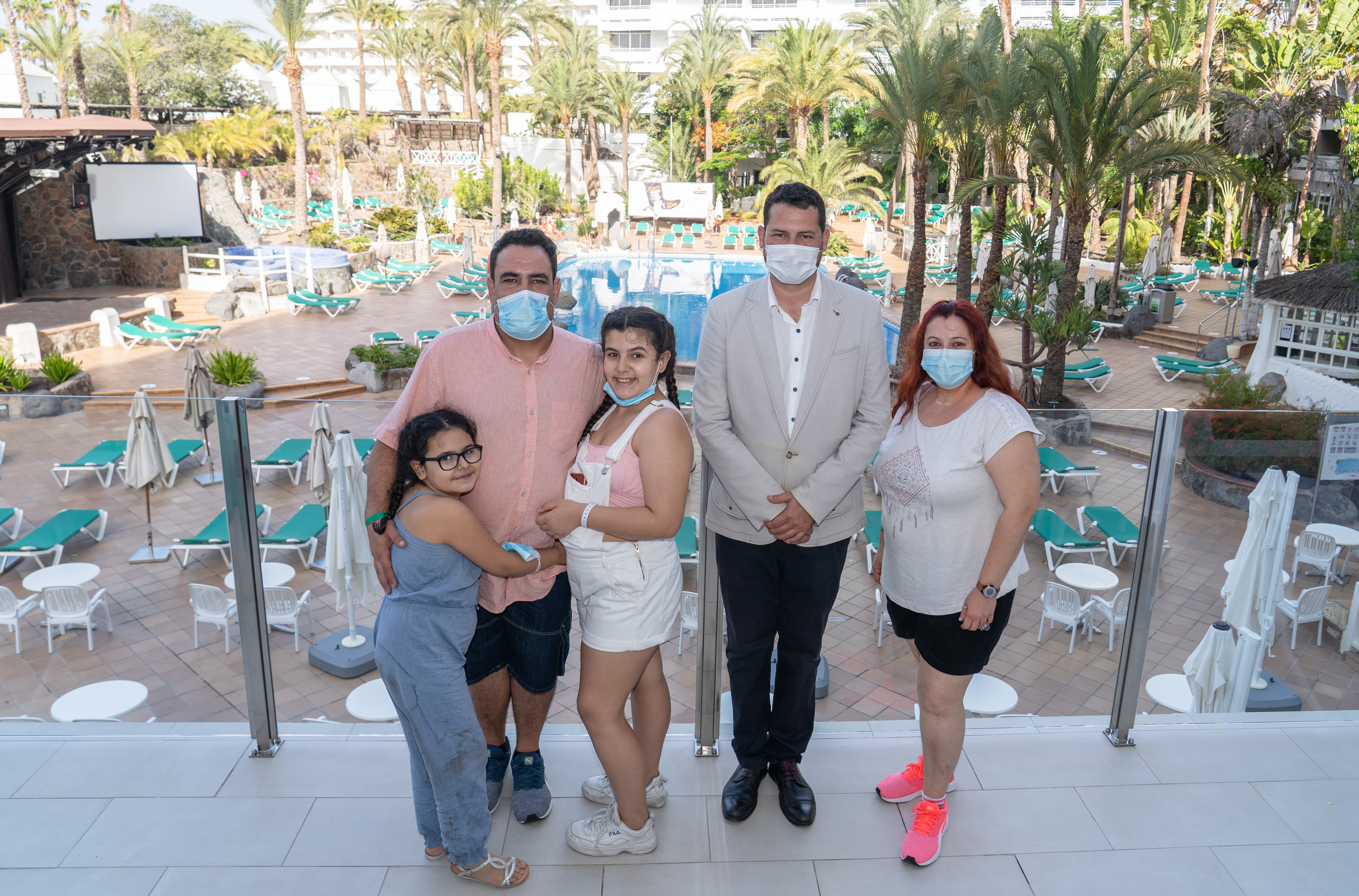 Primeros clientes de Abora Buenaventura by Lopesan Hotels. Gran Canaria