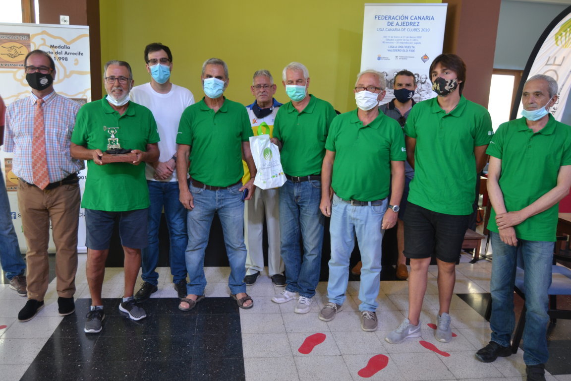 El Lanzaloe, campeón de la Liga Canaria de Ajedrez  