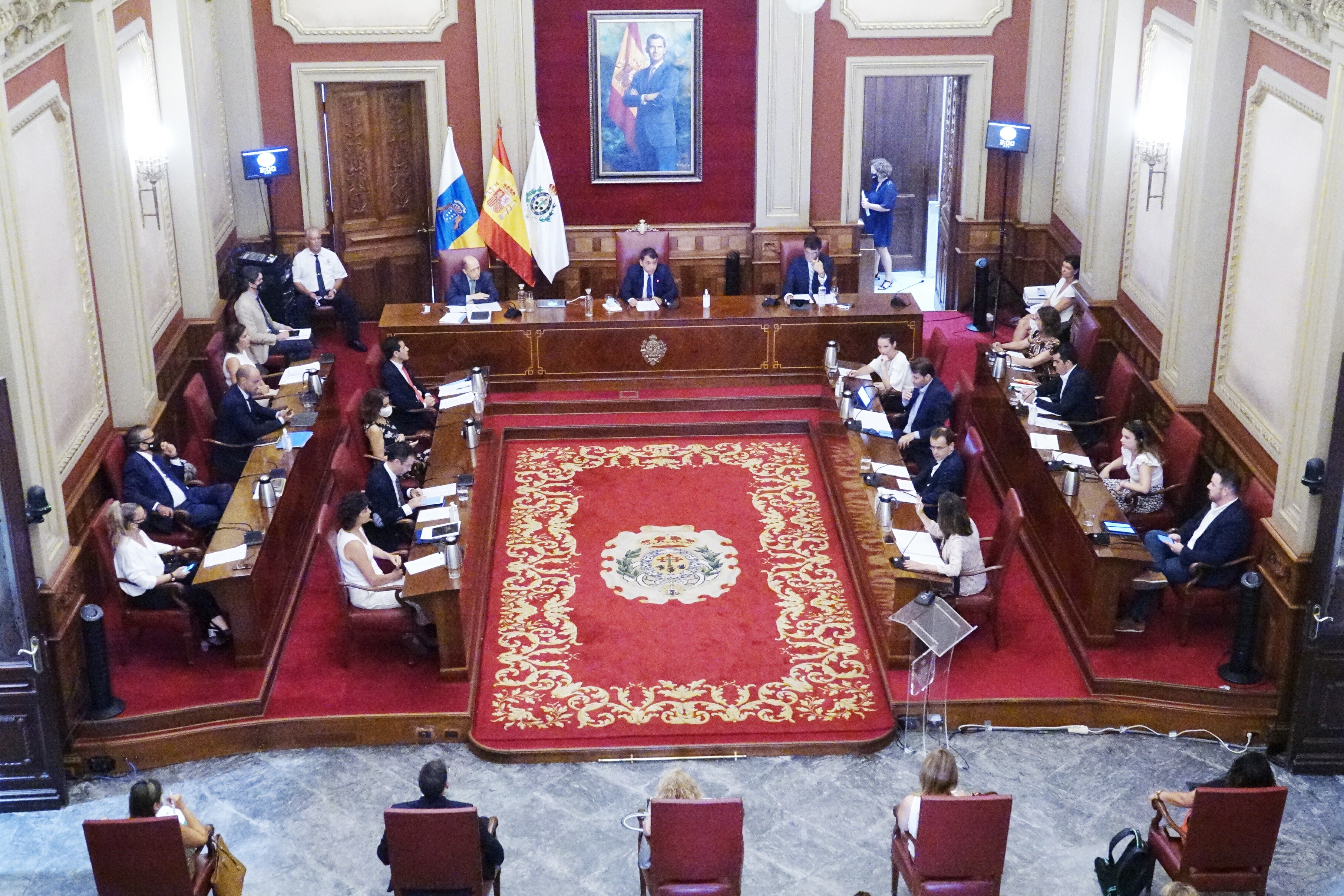 Pleno del Ayuntamiento de Santa Cruz de Tenerife