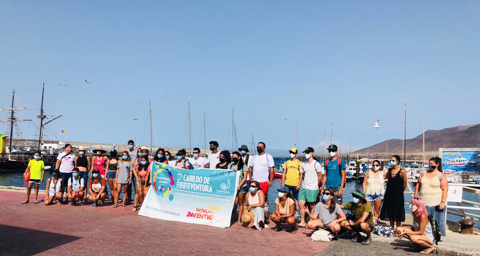 50 jóvenes participaron este fin de semana en las actividades de Actívate Verano 2020 del Cabildo de Fuerteventura