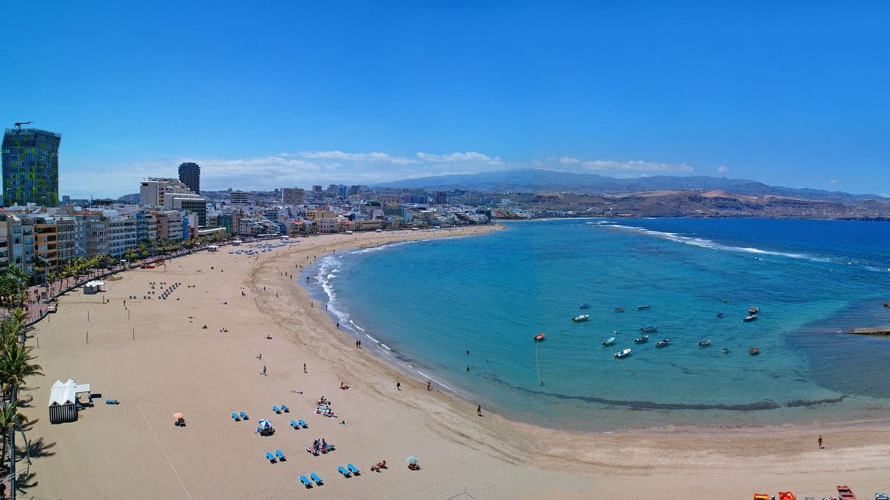 Playa de Las Canteras. Las Palmas de Gran Canaria