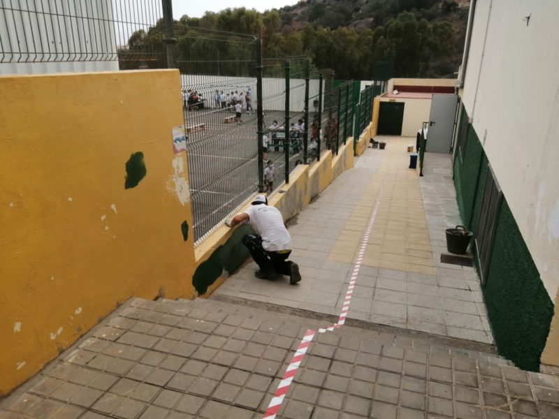El Ayuntamiento de Teror realiza mejoras en las instalaciones en los colegios