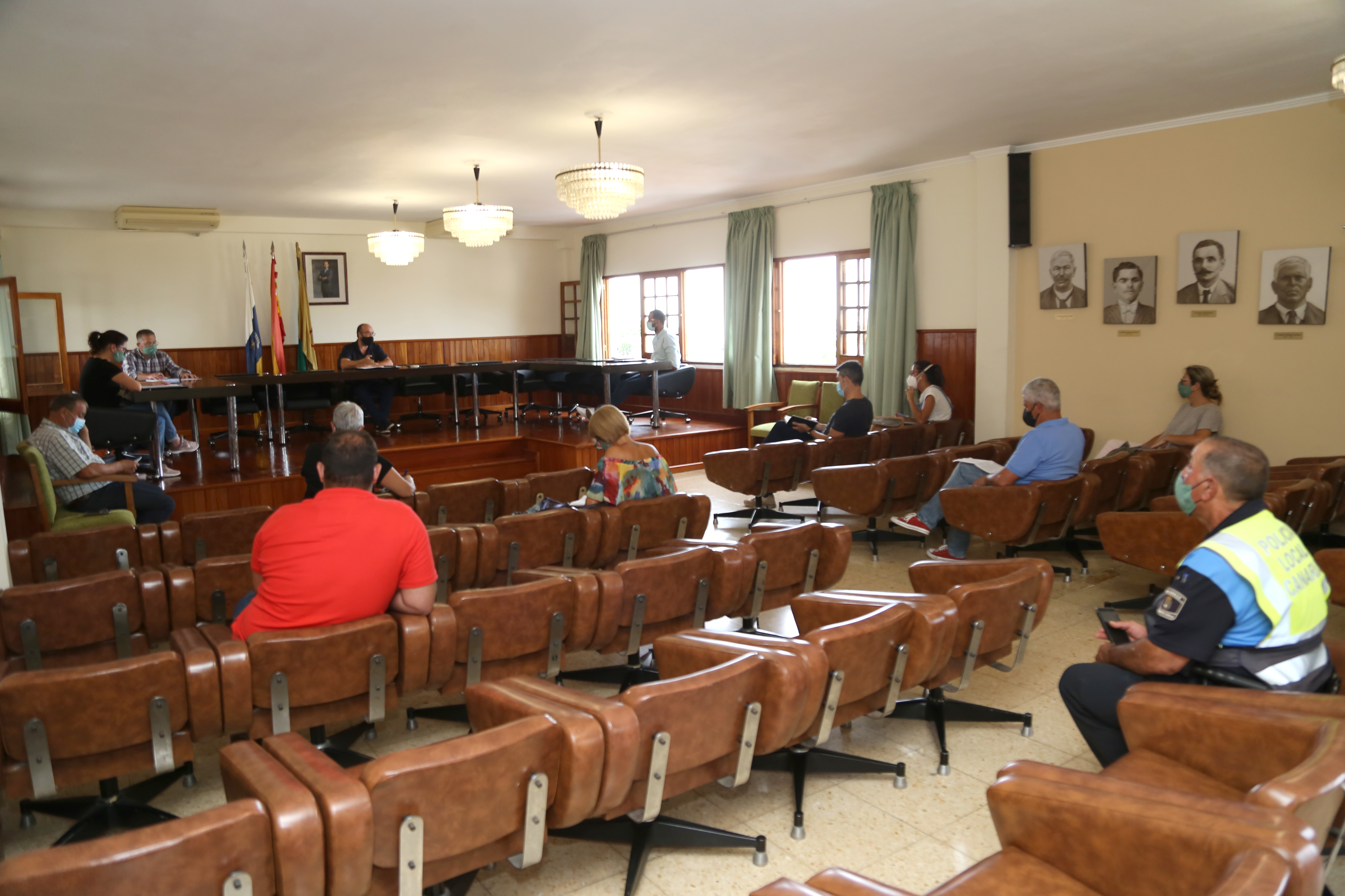 Pleno del Ayuntamiento de Valleseco. Gran Canaria