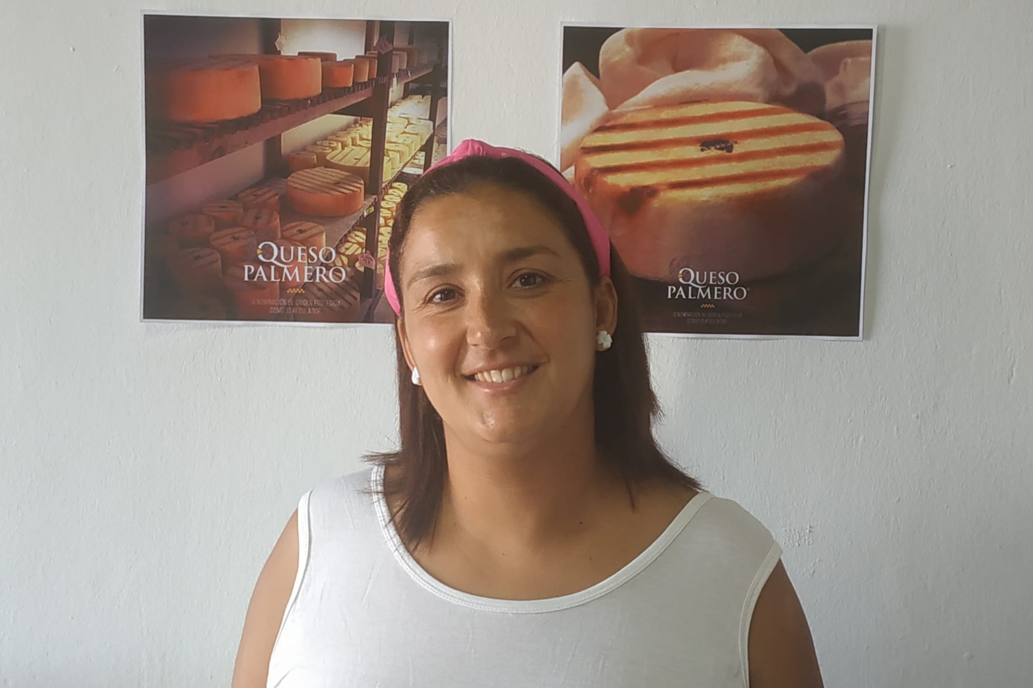Saray Domínguez presidenta del CRDOP Queso Palmero