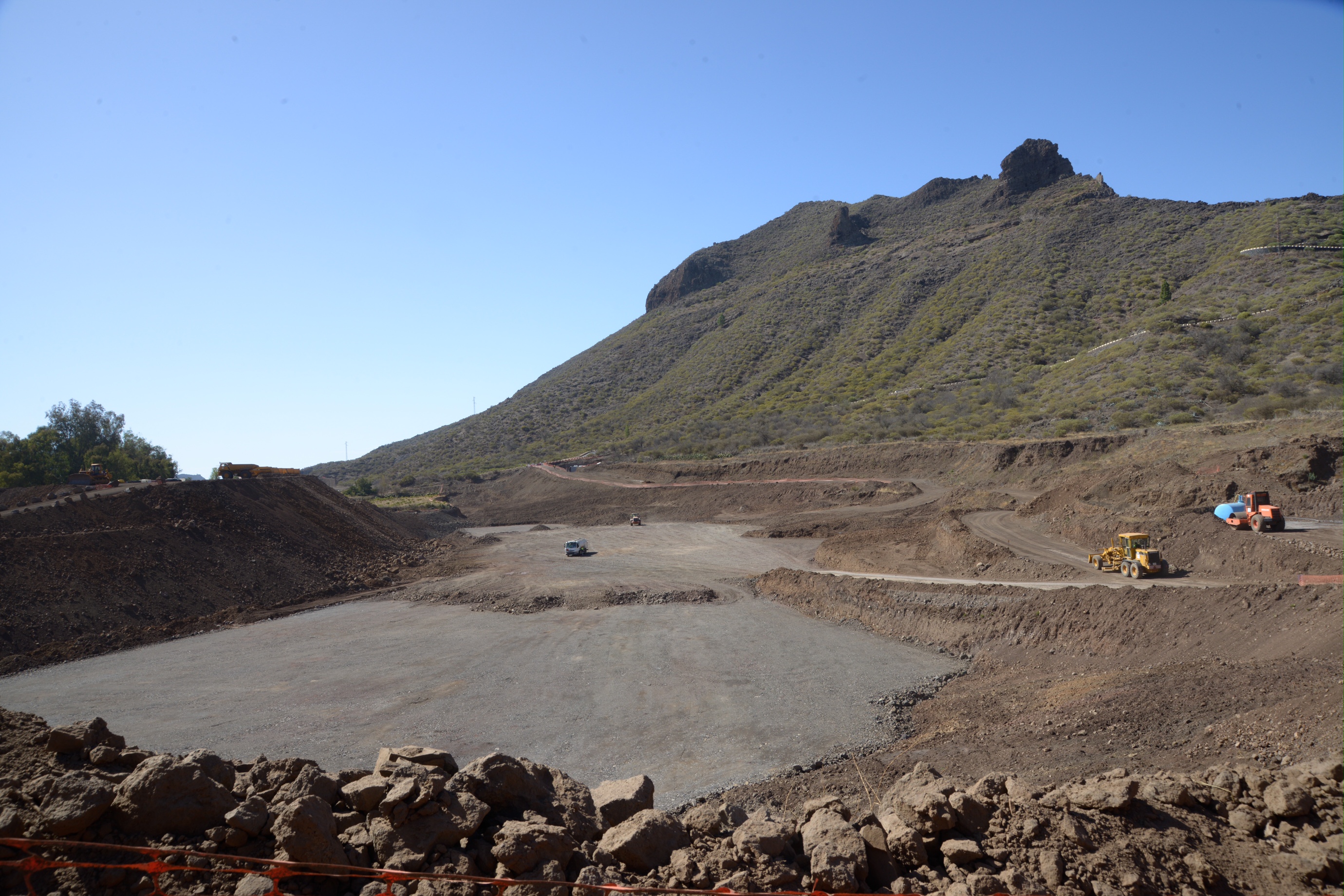 Inicio de la excavación del túnel de Erjos dentro del proyecto Cierre del Anillo Insular de Tenerife