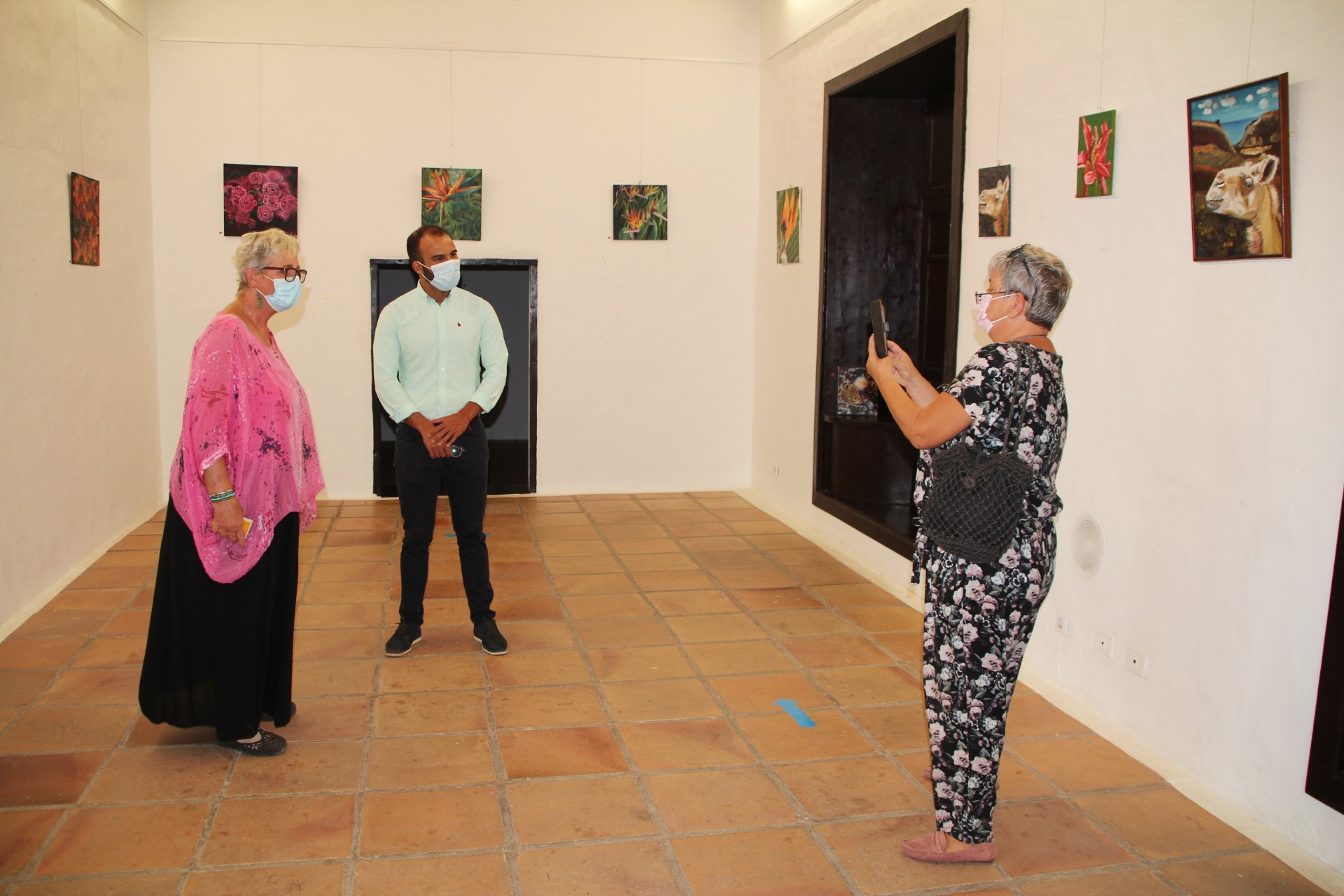 Exposición ‘Los colores de Lanzarote’ en la Casa de la Cultura de Yaiza. Lanzarote