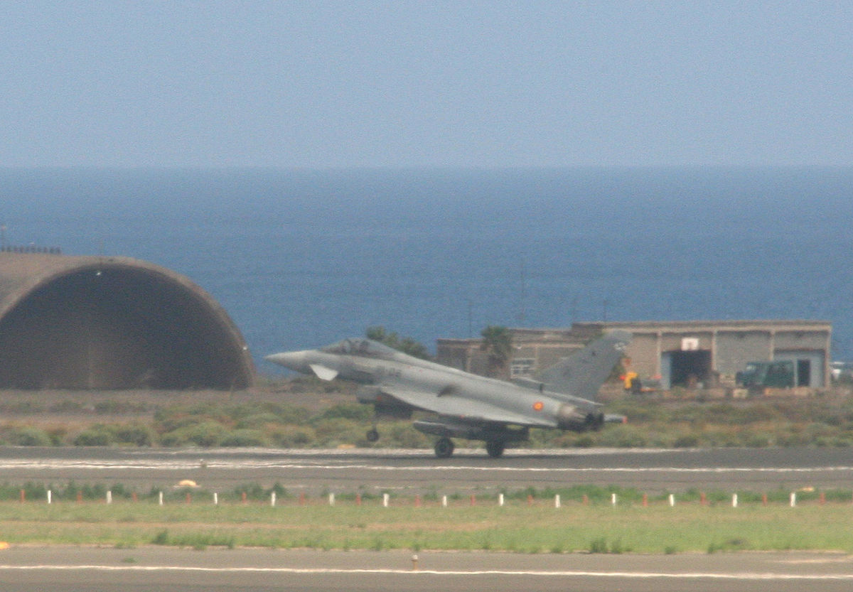 Avión de combate español/ CanariasNoticias.es