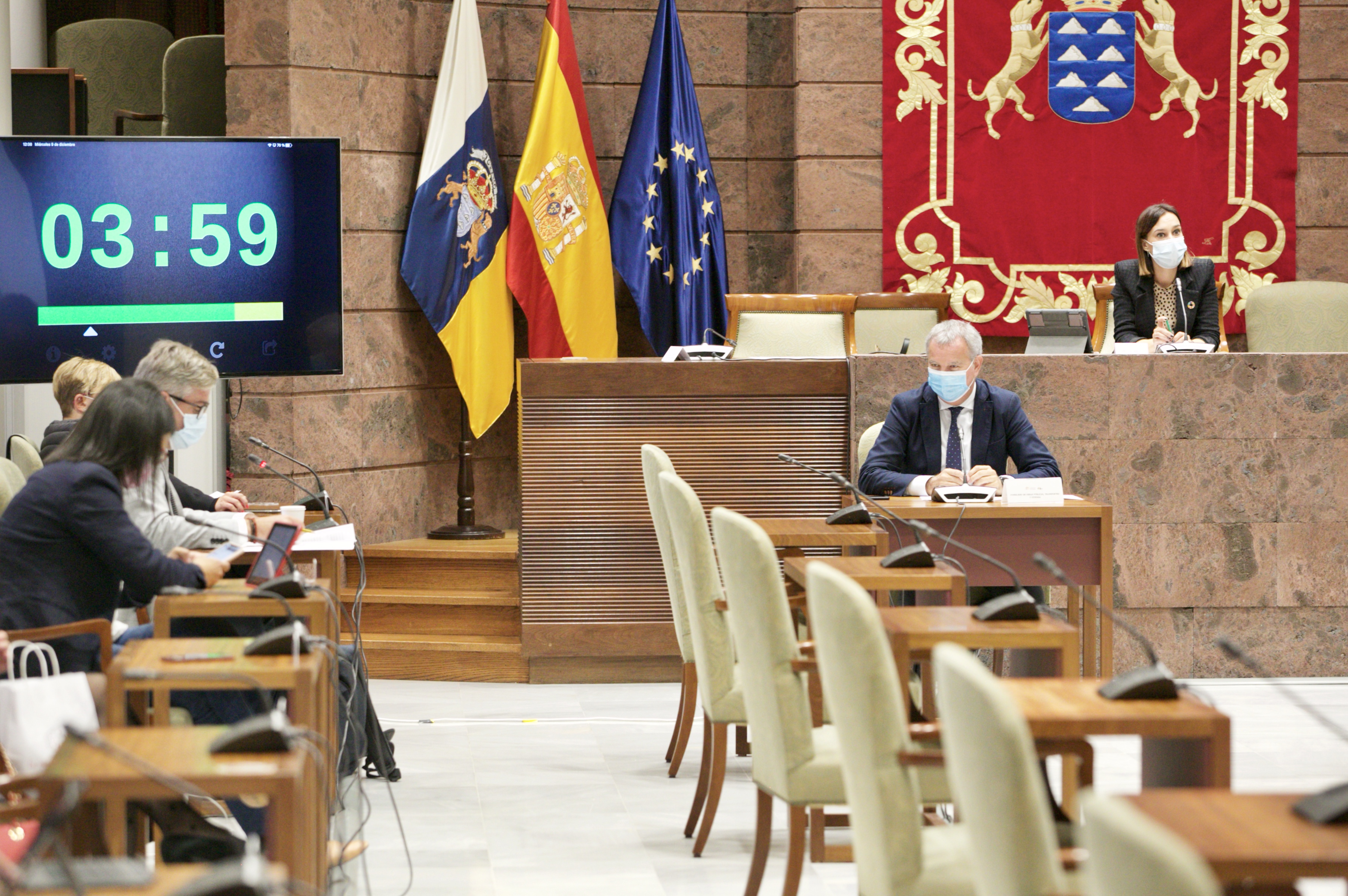 Sebastián Franquis en el Parlamento de Canarias / CanariasNoticias.es 