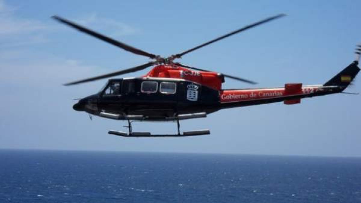 Helicóptero de rescate/ canariasnoticias.es