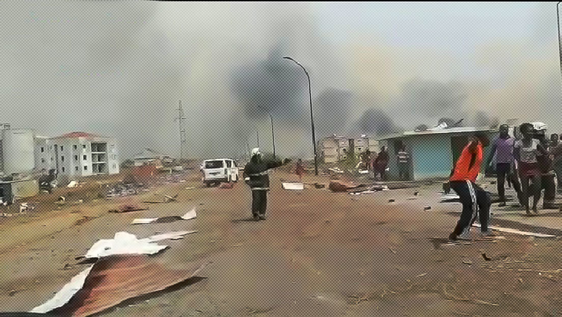 Explosiones. Bata. Guinea Ecuatorial/ canariasnoticias