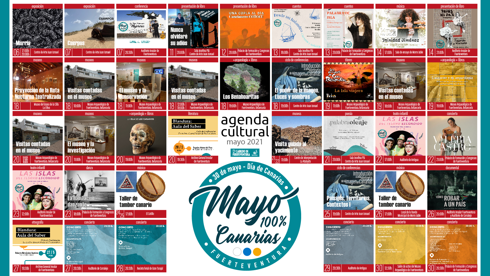 Presentación de la agenda cultural del Cabildo de Fuerteventura / CanariasNoticias.es