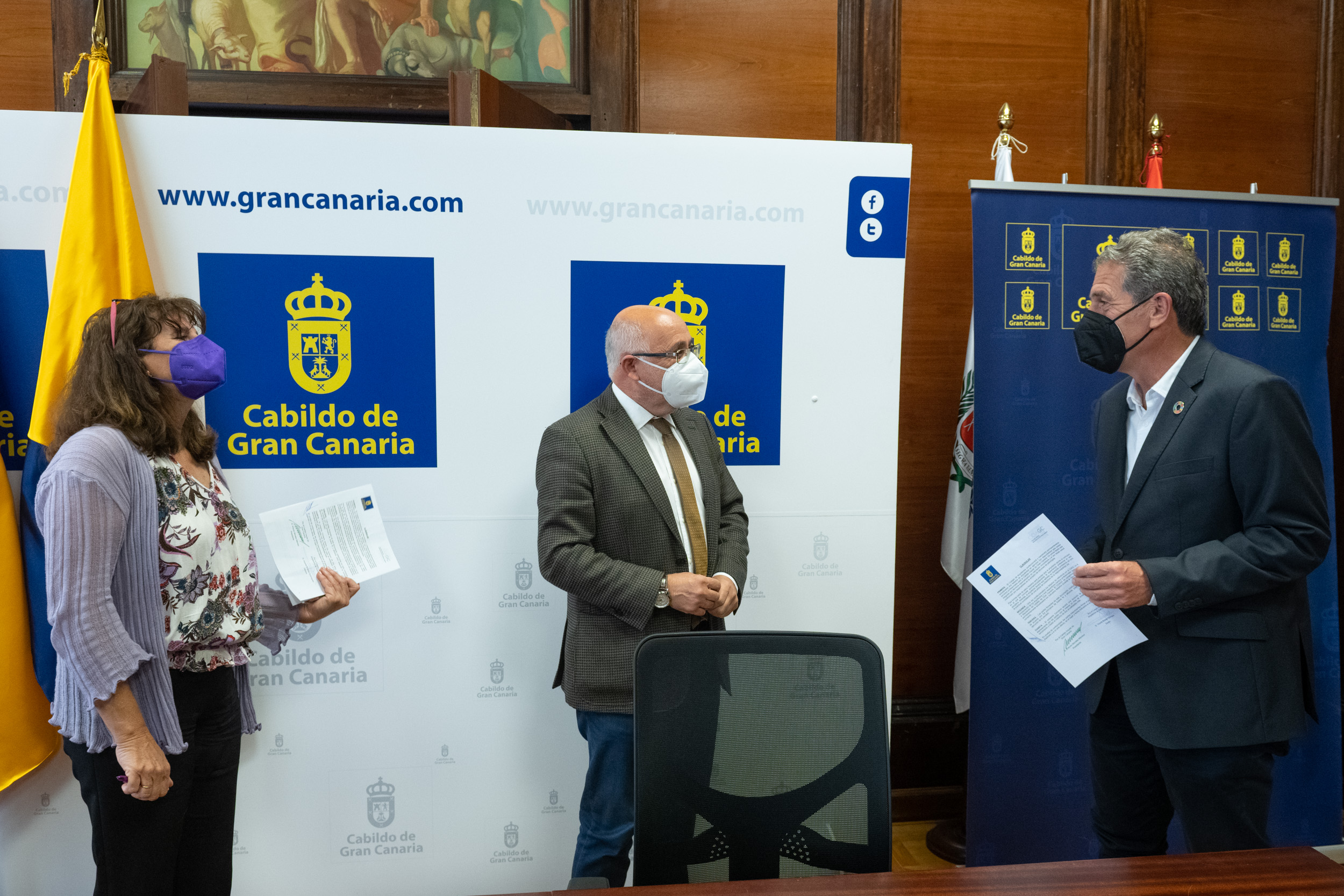 Convenio entre el Cabildo de Gran Canaria y el Colegio Oficial de Arquitectos / CanariasNoticias.es