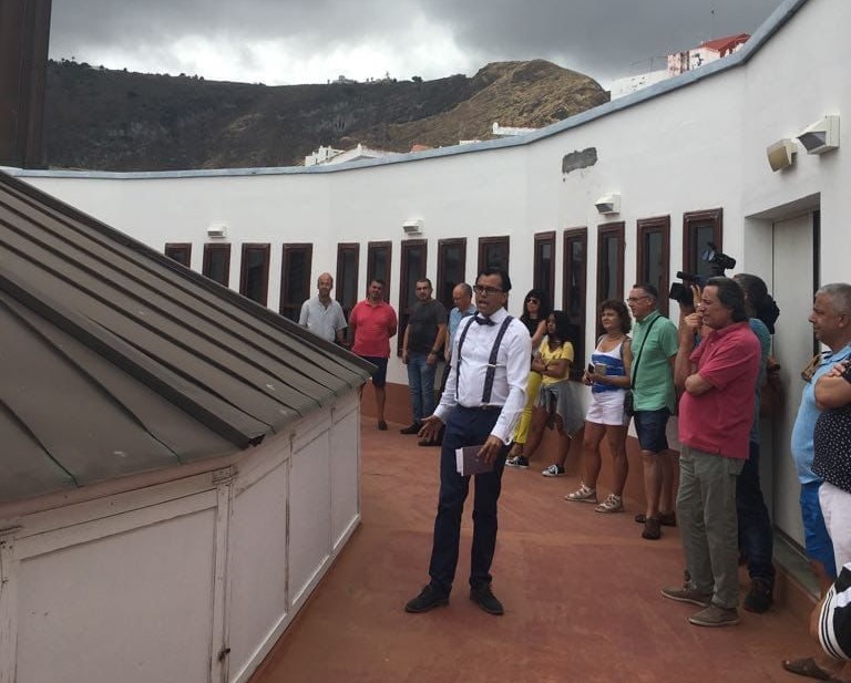 Visitas guiadas al Teatro Circo de Marte en Santa Cruz de La Palma / CanariasNoticias.es
