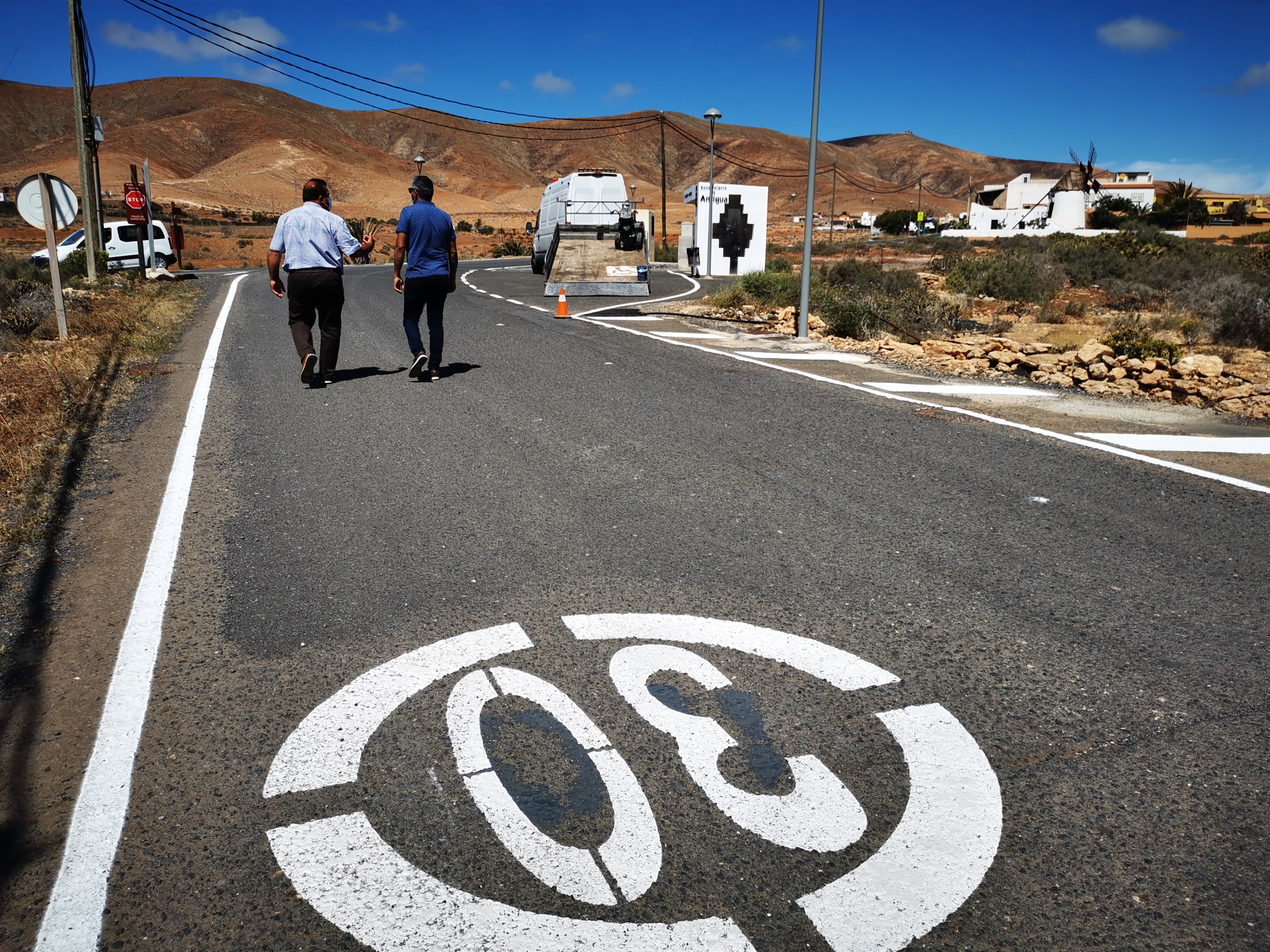 Antigua señaliza todas vías urbanas y reduce la velocidad / CanariasNoticias.es