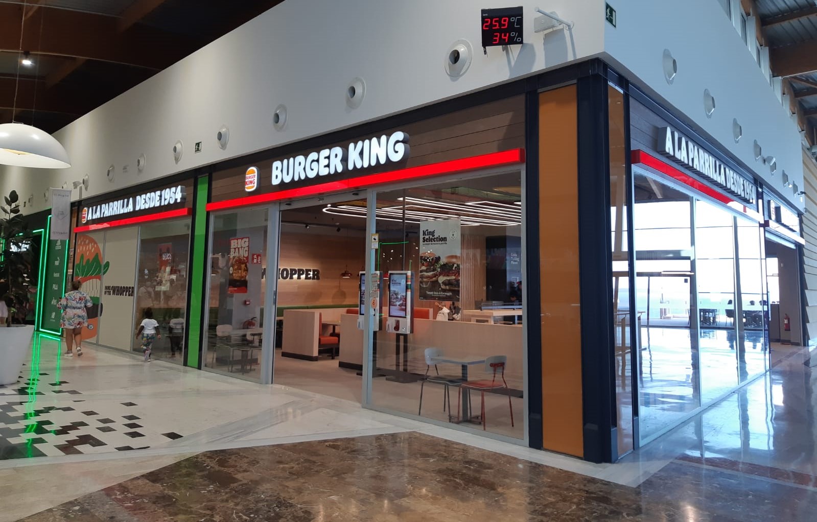 Burger King en el CC El Mirador en Las Palmas de Gran Canaria
