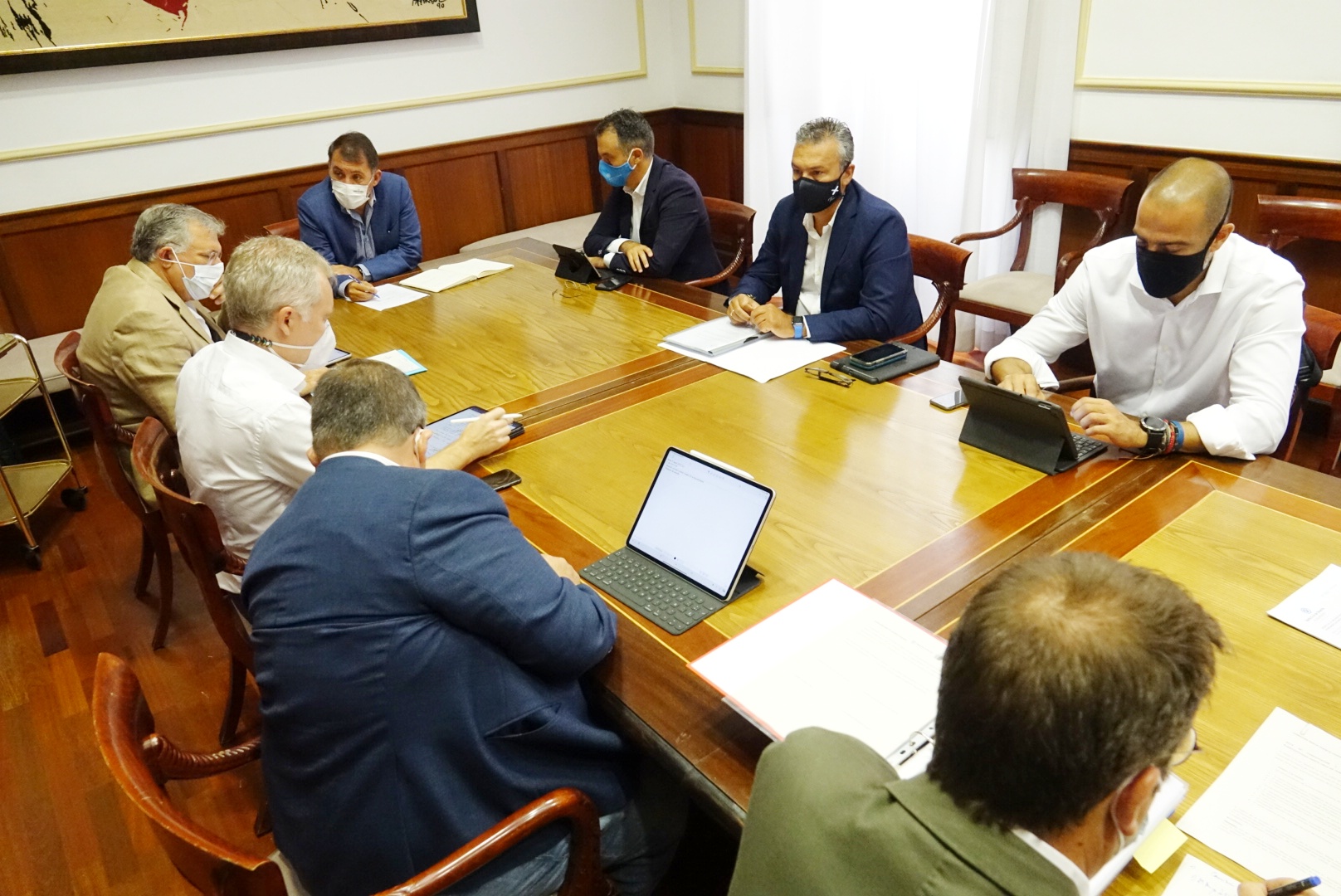 Reunión del Ayuntamiento de Santa Cruz con la Autoridad Portuaria / CanariasNoticias.es