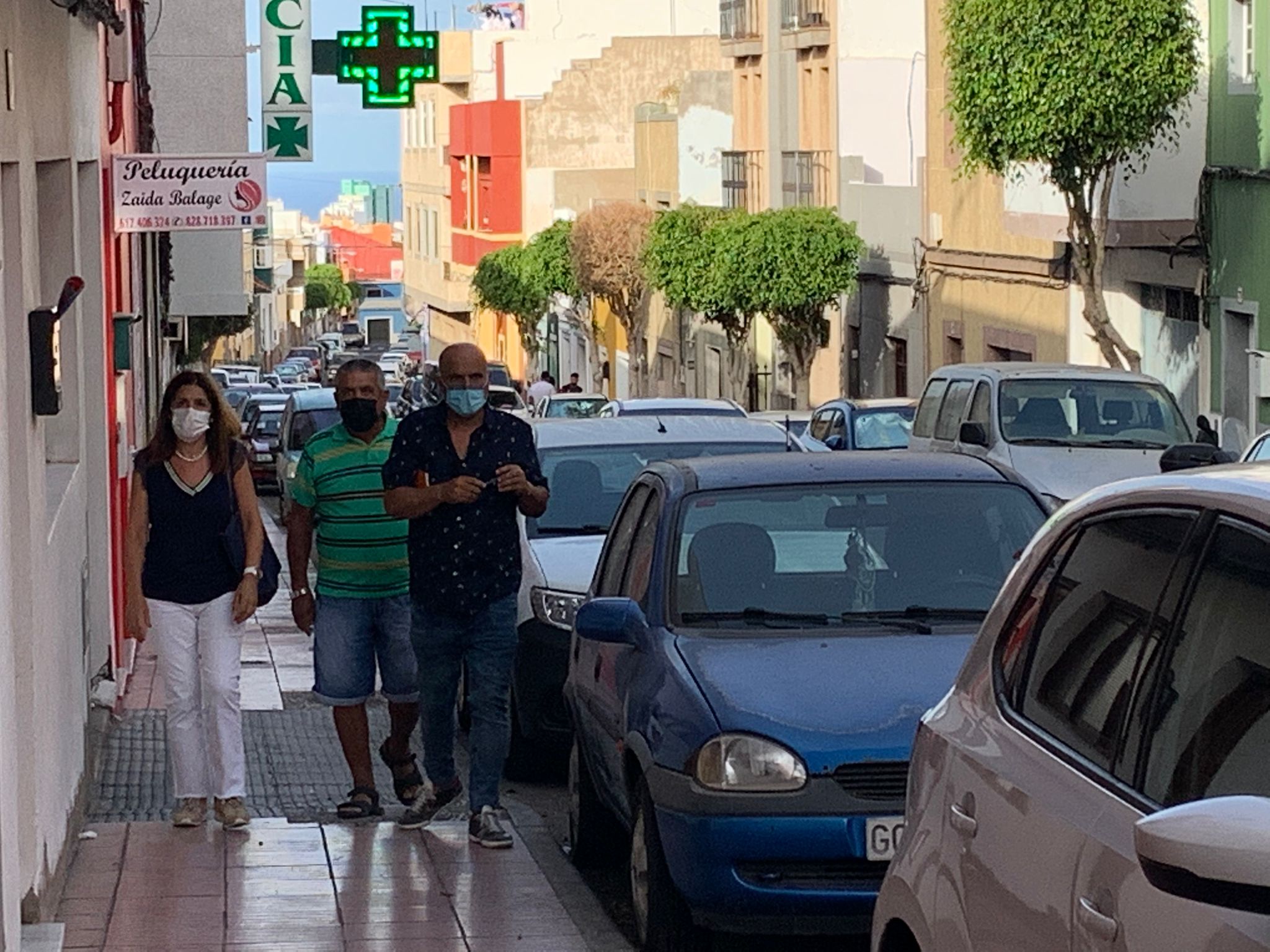 La alcaldesa de Telde visita barrio de El Ejido / CanariaNoticias.es