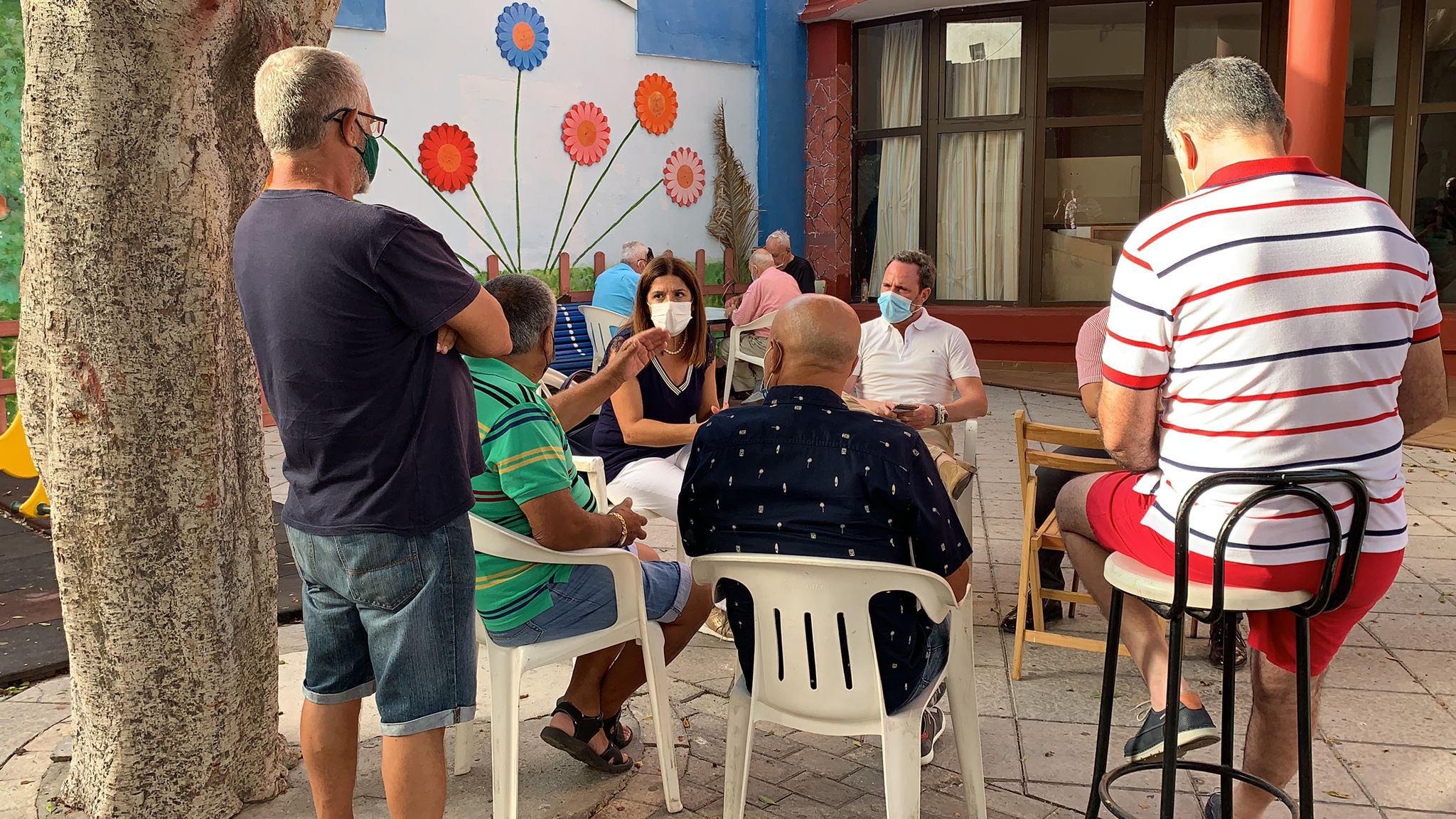 La alcaldesa de Telde visita barrio de El Ejido / CanariaNoticias.es