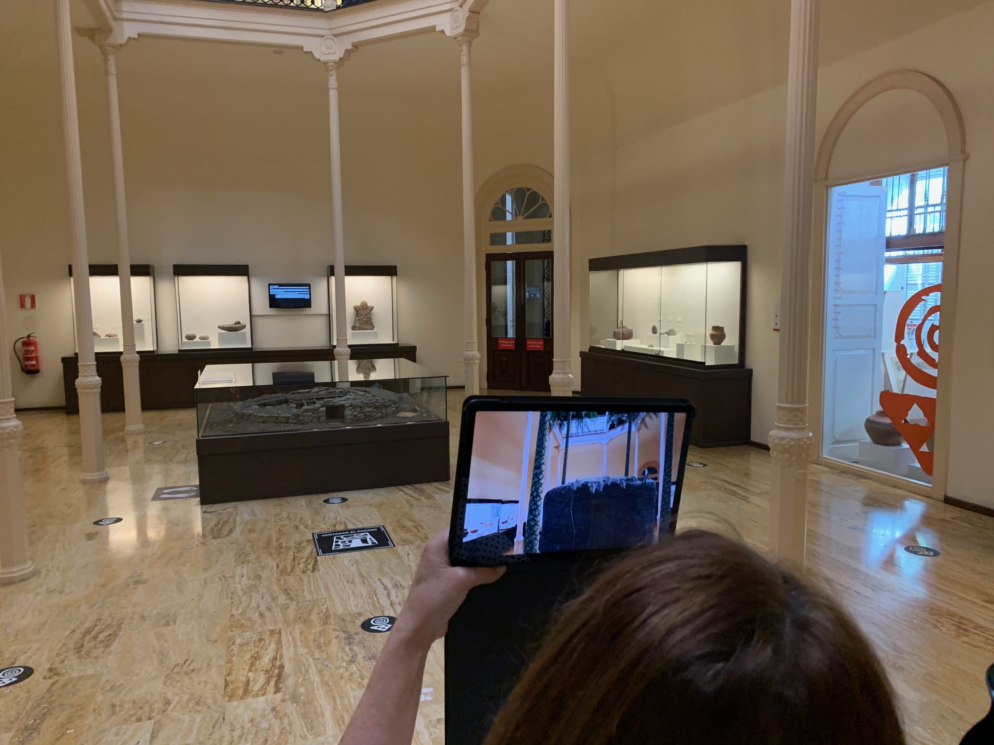 Realidad aumentada "Ventanas al pasado" en El Museo Canario / CanariasNoticias.es