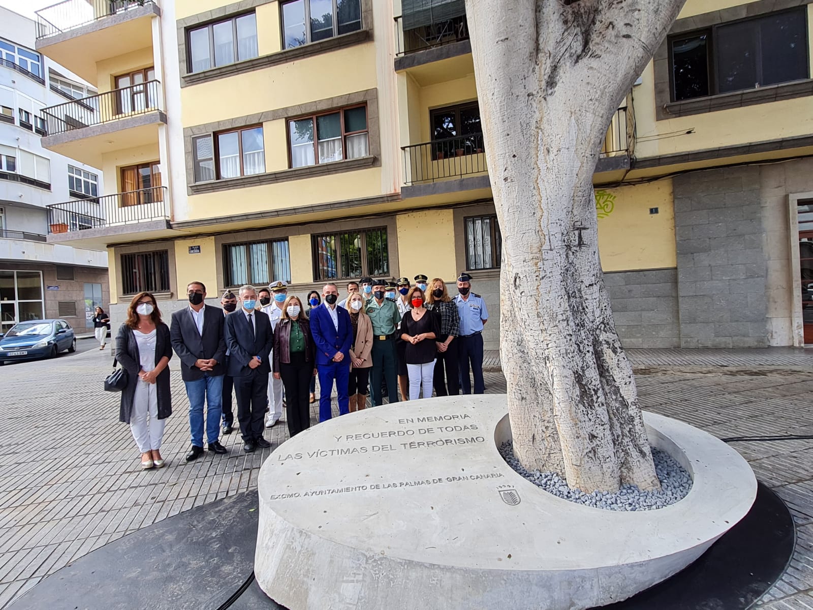 Monumento en homenaje a las víctimas del terrorismo en Las Palmas de Gran Canaria / CanariasNoticias.es