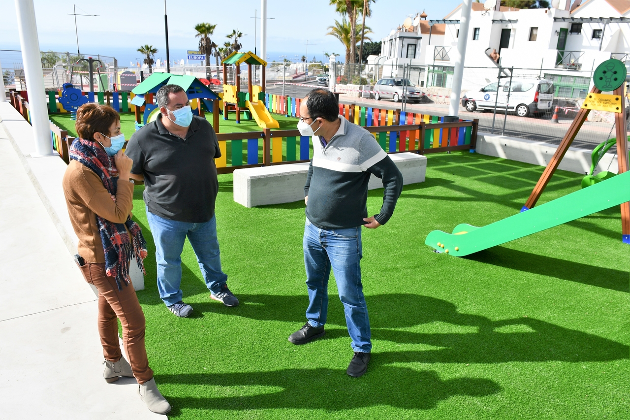 Nuevo parque infantil de Puerto Rico en Mogán (Gran Canaria) / CanariasNoticias.es