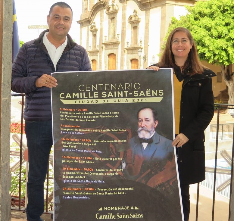 Homenaje a Camille Saint Saëns en Guía / CanariasNoticias.es