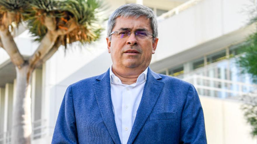 Marco Aurelio Pérez, portavoz del Grupo Popular en el Cabildo de Gran Canaria 