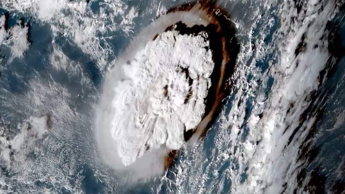 Volcán Hunga-Tonga-Hunga-Ha'apai/ canariasnoticias.es