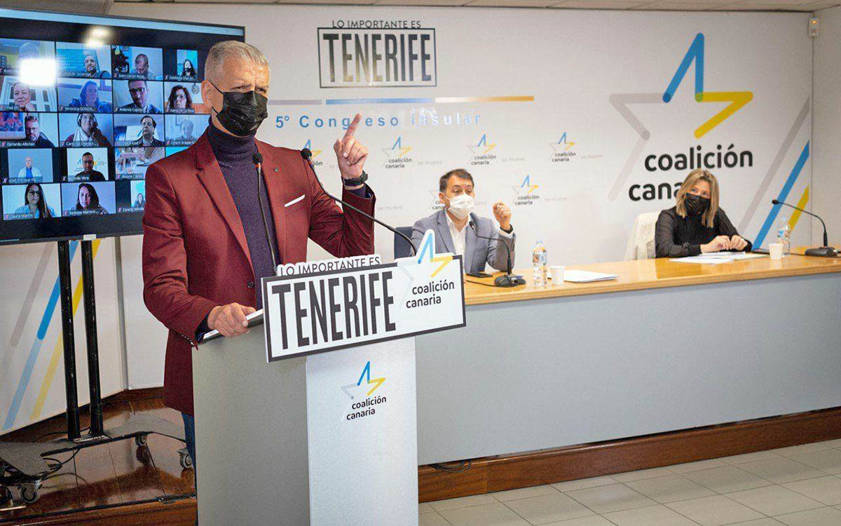 Francisco Linares, secretario general de CC de Tenerife / CanariasNoticias.es