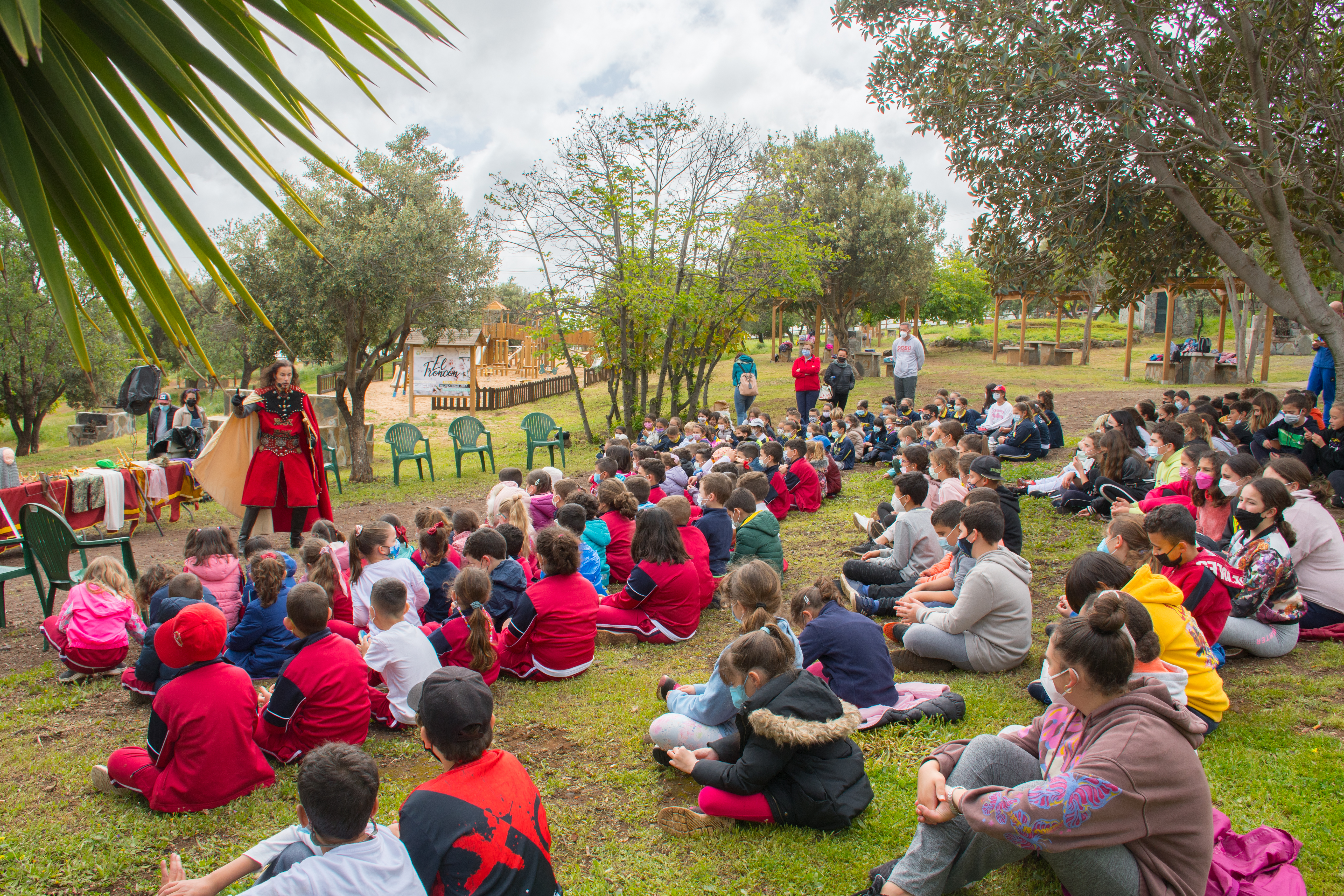 Escolares de Valsequillo en el Área Recreativa “El Troncón” / CanariasNoticias.es