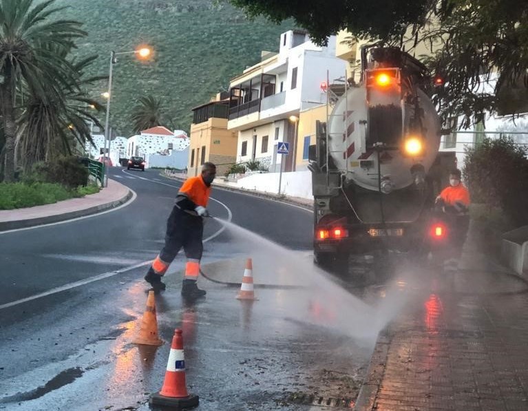Vehículo de limpieza viaria de San Sebastián de La Gomera / CanariasNoticias.es