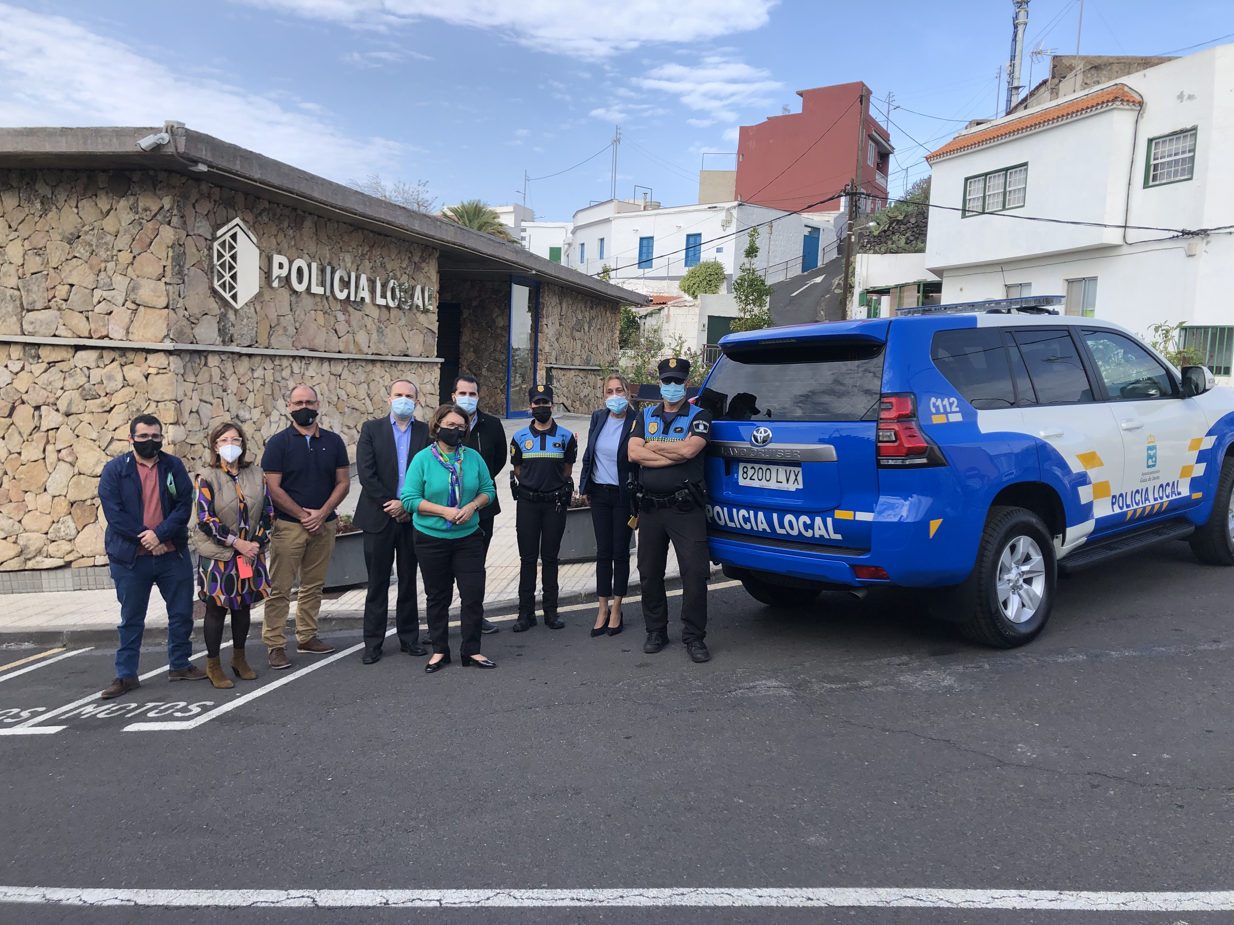 Nuevo vehículo para la Policía Local de Guía de Isora (Tenerife) / CanariasNoticias.es 
